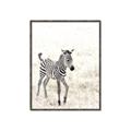Picture of Summer Zebra _GroupedProduct_Rectangle_Portrait_Mini_ _GroupedProduct_Rectangle_Portrait_Canvas_Framed_
