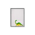 Picture of Toy Brontosaurus _GroupedProduct_Rectangle_Portrait_Mini_ _GroupedProduct_Rectangle_Portrait_Canvas_Framed_