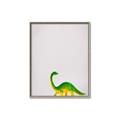 Picture of Toy Brontosaurus _GroupedProduct_Rectangle_Portrait_Mini_ _GroupedProduct_Rectangle_Portrait_Canvas_Framed_