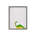Picture of Toy Brontosaurus _GroupedProduct_Rectangle_Portrait_Mini_ _GroupedProduct_Rectangle_Portrait_Canvas_Framed_