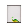 Picture of Toy Brontosaurus _GroupedProduct_Rectangle_Portrait_Mini_ _GroupedProduct_Rectangle_Portrait_Canvas_Framed_