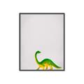 Picture of Toy Brontosaurus _GroupedProduct_Rectangle_Portrait_Mini_ _GroupedProduct_Rectangle_Portrait_Canvas_Framed_