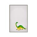 Picture of Toy Brontosaurus _GroupedProduct_Rectangle_Portrait_Mini_ _GroupedProduct_Rectangle_Portrait_Canvas_Framed_
