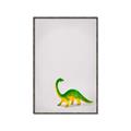 Picture of Toy Brontosaurus _GroupedProduct_Rectangle_Portrait_Mini_ _GroupedProduct_Rectangle_Portrait_Canvas_Framed_