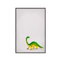 Picture of Toy Brontosaurus _GroupedProduct_Rectangle_Portrait_Mini_ _GroupedProduct_Rectangle_Portrait_Canvas_Framed_