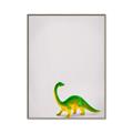 Picture of Toy Brontosaurus _GroupedProduct_Rectangle_Portrait_Mini_ _GroupedProduct_Rectangle_Portrait_Canvas_Framed_