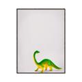 Picture of Toy Brontosaurus _GroupedProduct_Rectangle_Portrait_Mini_ _GroupedProduct_Rectangle_Portrait_Canvas_Framed_