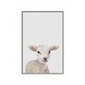 Picture of Baby Lamb _GroupedProduct_Rectangle_Portrait_Mini_ _GroupedProduct_Rectangle_Portrait_Canvas_Framed_
