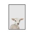 Picture of Baby Lamb _GroupedProduct_Rectangle_Portrait_Mini_ _GroupedProduct_Rectangle_Portrait_Canvas_Framed_