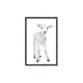 Picture of In Front Lamb _GroupedProduct_Rectangle_Portrait_Mini_ _GroupedProduct_Rectangle_Portrait_Canvas_Framed_