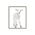 Picture of In Front Lamb _GroupedProduct_Rectangle_Portrait_Mini_ _GroupedProduct_Rectangle_Portrait_Canvas_Framed_