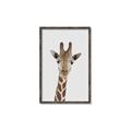 Picture of Baby Giraffe _GroupedProduct_Rectangle_Portrait_Mini_ _GroupedProduct_Rectangle_Portrait_Canvas_Framed_