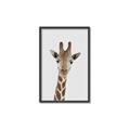 Picture of Baby Giraffe _GroupedProduct_Rectangle_Portrait_Mini_ _GroupedProduct_Rectangle_Portrait_Canvas_Framed_