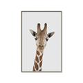 Picture of Baby Giraffe _GroupedProduct_Rectangle_Portrait_Mini_ _GroupedProduct_Rectangle_Portrait_Canvas_Framed_