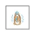 Picture of Wild Bear _GroupedProduct_Square_Mini_ _GroupedProduct_Square_Canvas_Framed_