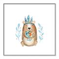 Picture of Wild Bear _GroupedProduct_Square_Mini_ _GroupedProduct_Square_Canvas_Framed_