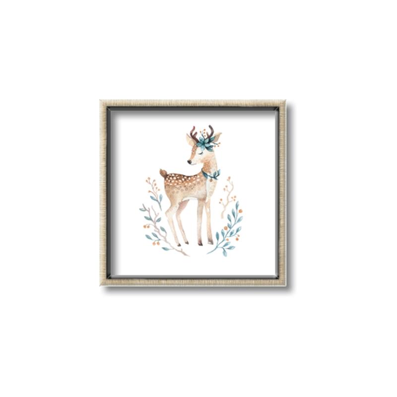 Picture of Wild Deer _GroupedProduct_Square_Mini_ _GroupedProduct_Square_Canvas_Framed_