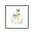 Picture of Wild Deer _GroupedProduct_Square_Mini_ _GroupedProduct_Square_Canvas_Framed_
