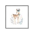 Picture of Wild Deer _GroupedProduct_Square_Mini_ _GroupedProduct_Square_Canvas_Framed_