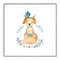 Picture of Wild Fox _GroupedProduct_Square_Mini_ _GroupedProduct_Square_Canvas_Framed_