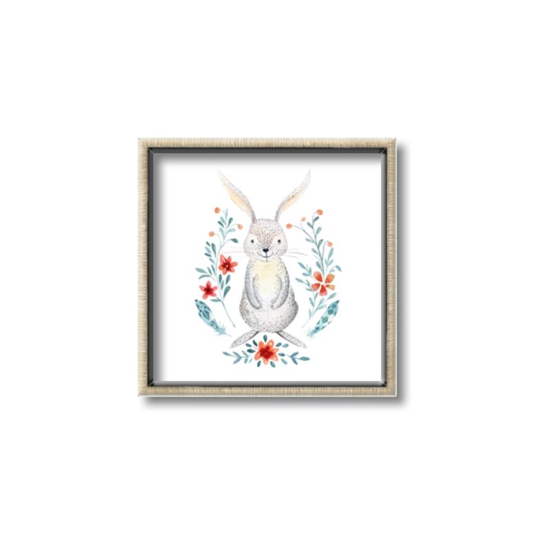 Picture of Wild Bunny _GroupedProduct_Square_Mini_ _GroupedProduct_Square_Canvas_Framed_