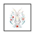 Picture of Wild Bunny _GroupedProduct_Square_Mini_ _GroupedProduct_Square_Canvas_Framed_