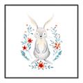 Picture of Wild Bunny _GroupedProduct_Square_Mini_ _GroupedProduct_Square_Canvas_Framed_