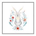 Picture of Wild Bunny _GroupedProduct_Square_Mini_ _GroupedProduct_Square_Canvas_Framed_