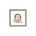 Picture of Wild Hedgehog _GroupedProduct_Square_Mini_ _GroupedProduct_Square_Canvas_Framed_