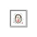 Picture of Wild Hedgehog _GroupedProduct_Square_Mini_ _GroupedProduct_Square_Canvas_Framed_