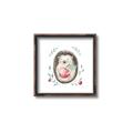 Picture of Wild Hedgehog _GroupedProduct_Square_Mini_ _GroupedProduct_Square_Canvas_Framed_