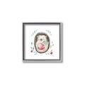 Picture of Wild Hedgehog _GroupedProduct_Square_Mini_ _GroupedProduct_Square_Canvas_Framed_