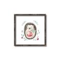 Picture of Wild Hedgehog _GroupedProduct_Square_Mini_ _GroupedProduct_Square_Canvas_Framed_