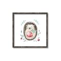 Picture of Wild Hedgehog _GroupedProduct_Square_Mini_ _GroupedProduct_Square_Canvas_Framed_