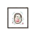 Picture of Wild Hedgehog _GroupedProduct_Square_Mini_ _GroupedProduct_Square_Canvas_Framed_