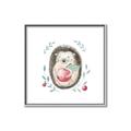 Picture of Wild Hedgehog _GroupedProduct_Square_Mini_ _GroupedProduct_Square_Canvas_Framed_