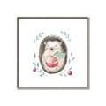 Picture of Wild Hedgehog _GroupedProduct_Square_Mini_ _GroupedProduct_Square_Canvas_Framed_