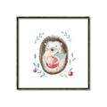 Picture of Wild Hedgehog _GroupedProduct_Square_Mini_ _GroupedProduct_Square_Canvas_Framed_
