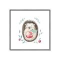 Picture of Wild Hedgehog _GroupedProduct_Square_Mini_ _GroupedProduct_Square_Canvas_Framed_