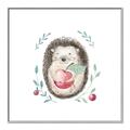 Picture of Wild Hedgehog _GroupedProduct_Square_Mini_ _GroupedProduct_Square_Canvas_Framed_