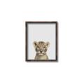 Picture of Baby Lion _GroupedProduct_Rectangle_Portrait_Mini_ _GroupedProduct_Rectangle_Portrait_Canvas_Framed_