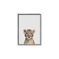 Picture of Baby Lion _GroupedProduct_Rectangle_Portrait_Mini_ _GroupedProduct_Rectangle_Portrait_Canvas_Framed_