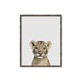 Picture of Baby Lion _GroupedProduct_Rectangle_Portrait_Mini_ _GroupedProduct_Rectangle_Portrait_Canvas_Framed_