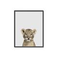 Picture of Baby Lion _GroupedProduct_Rectangle_Portrait_Mini_ _GroupedProduct_Rectangle_Portrait_Canvas_Framed_