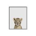 Picture of Baby Lion _GroupedProduct_Rectangle_Portrait_Mini_ _GroupedProduct_Rectangle_Portrait_Canvas_Framed_