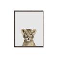 Picture of Baby Lion _GroupedProduct_Rectangle_Portrait_Mini_ _GroupedProduct_Rectangle_Portrait_Canvas_Framed_
