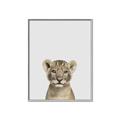 Picture of Baby Lion _GroupedProduct_Rectangle_Portrait_Mini_ _GroupedProduct_Rectangle_Portrait_Canvas_Framed_