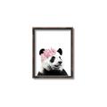 Picture of Flower Crown Panda _GroupedProduct_Rectangle_Portrait_Mini_ _GroupedProduct_Rectangle_Portrait_Canvas_Framed_