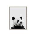 Picture of Panda Portrait _GroupedProduct_Rectangle_Portrait_Mini_ _GroupedProduct_Rectangle_Portrait_Canvas_Framed_
