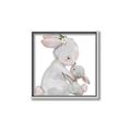 Picture of Baby Bunnies _GroupedProduct_Square_Mini_ _GroupedProduct_Square_Canvas_Framed_
